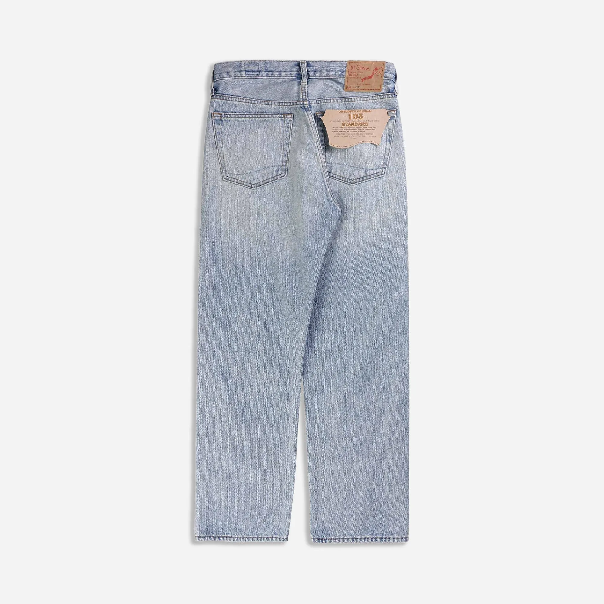 105 90'S LOOSE SELVEDGE DENIM - SKY BLUE