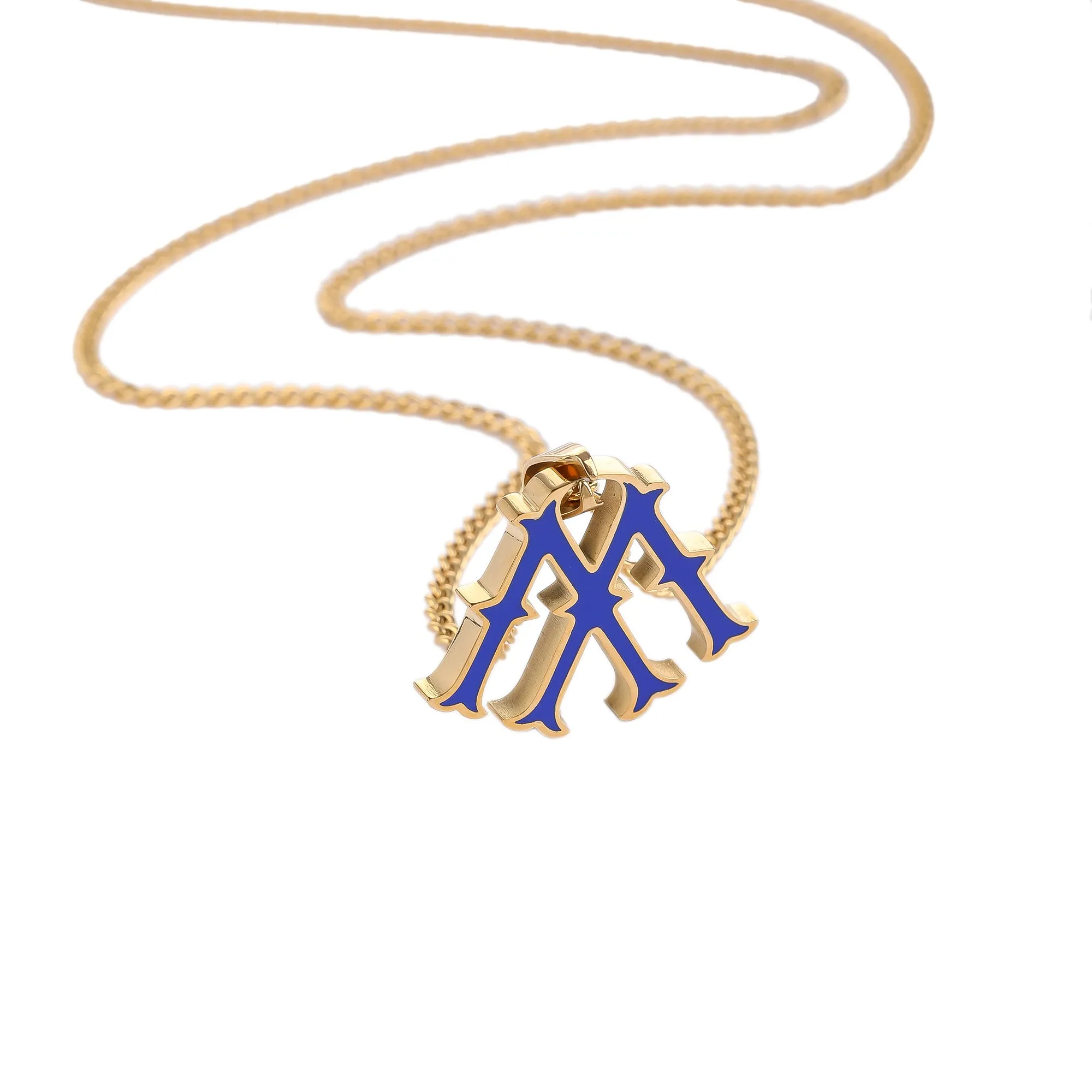 18K GOLD NECKLACE "M"