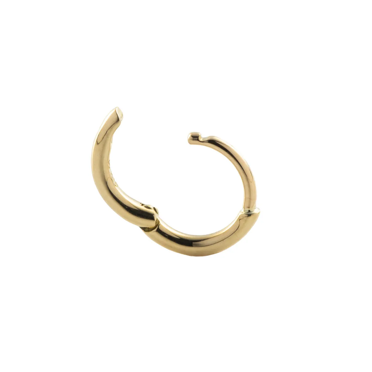 18k "Manhattan" Hoop Earring Extra Small size