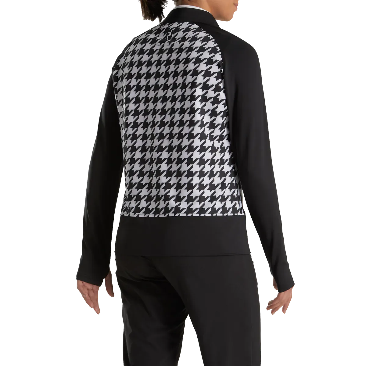 2023 FJ Women's Full Zip Houndstooth Mid-Layer