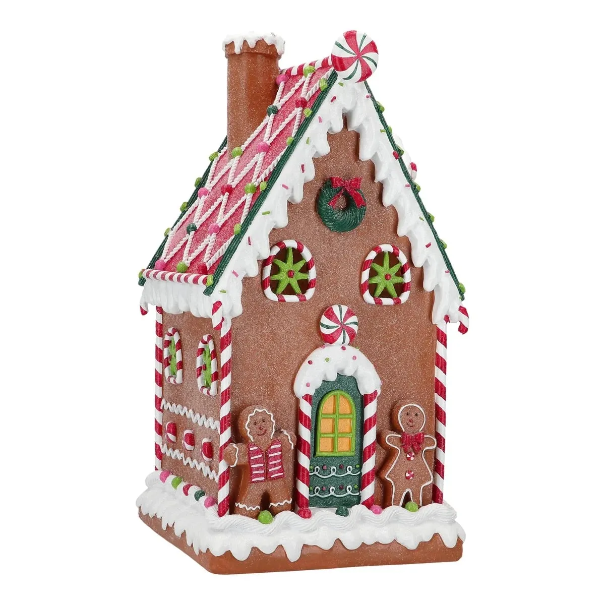 20" LED Gingerbread House Battery Operated