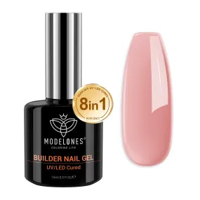 8-In-1 Rose Blush Builder Nail Gel 15ml