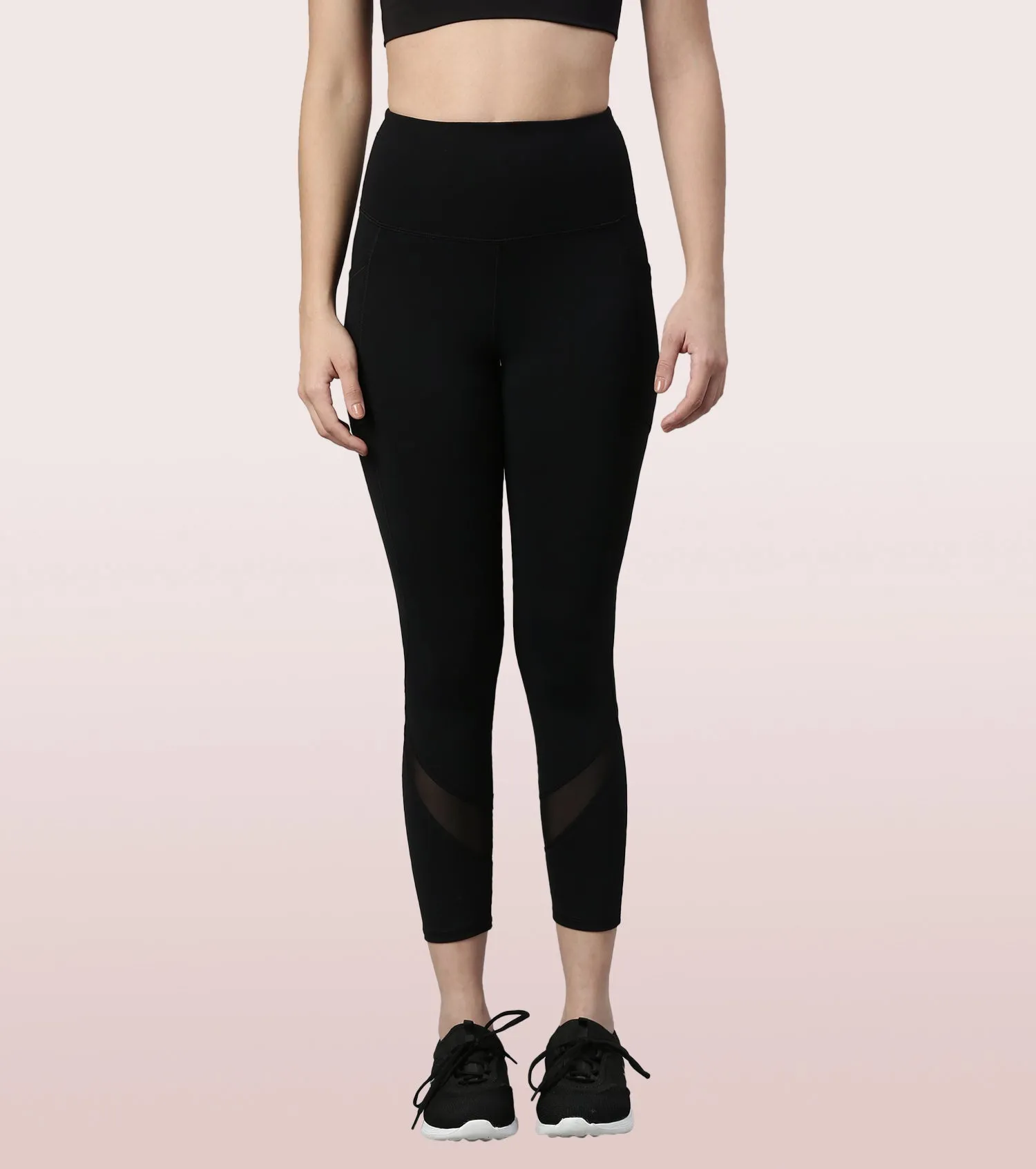 Active Cottony Legging| Feels Like Cotton Dry Fit High Waist 7/8th Length Legging