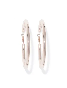 Ada 5x65mm Hoop Earrings