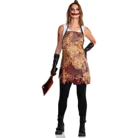 Adult Standard Butcher Cook Zombie Kit Women