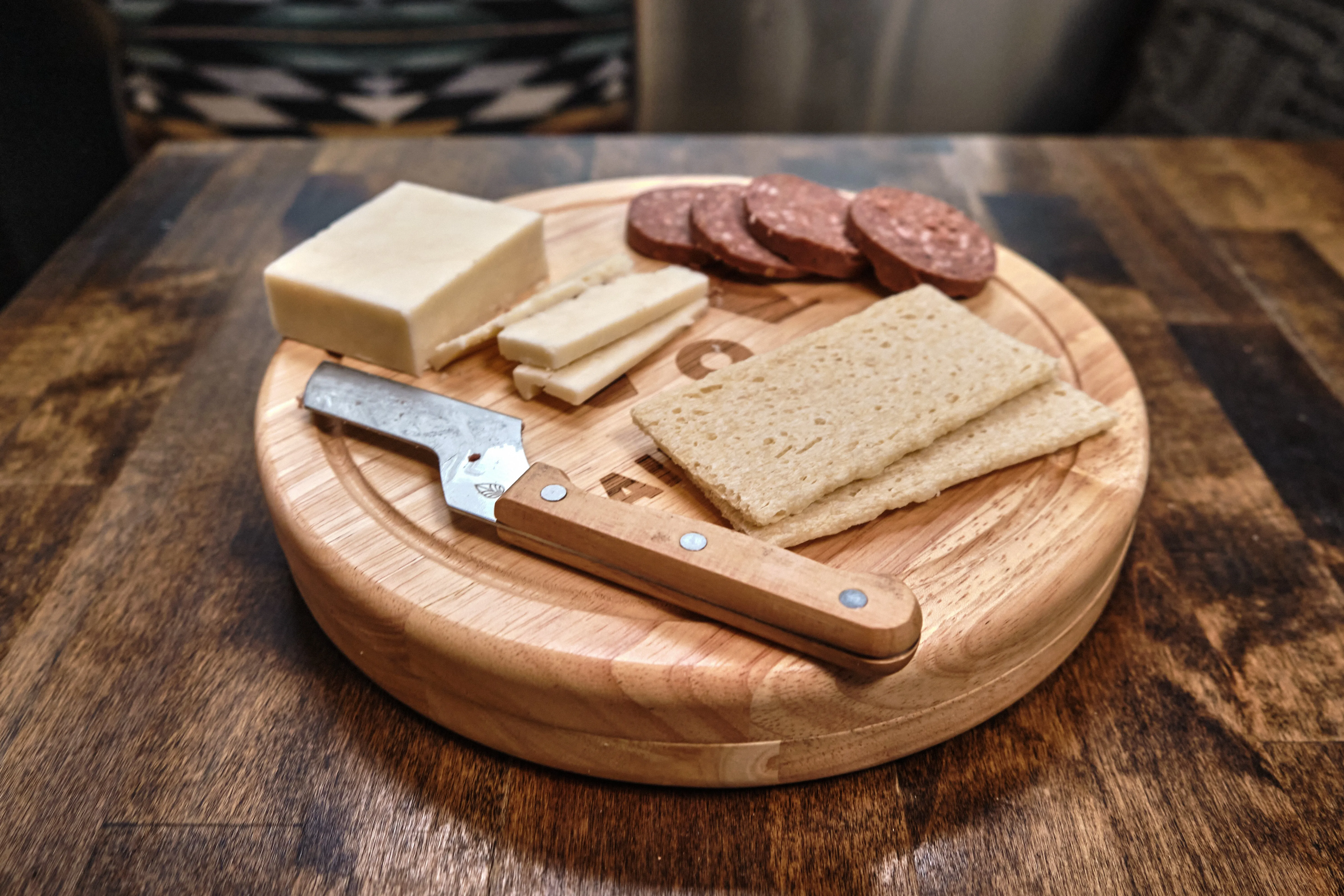 Airstream Bamboo Cheese Cutting Board Set