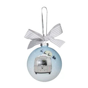 Airstream Holiday Glass Globe Ornament