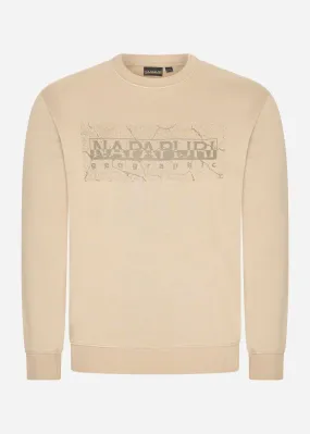 Albula crewneck sweater  - beige rocky