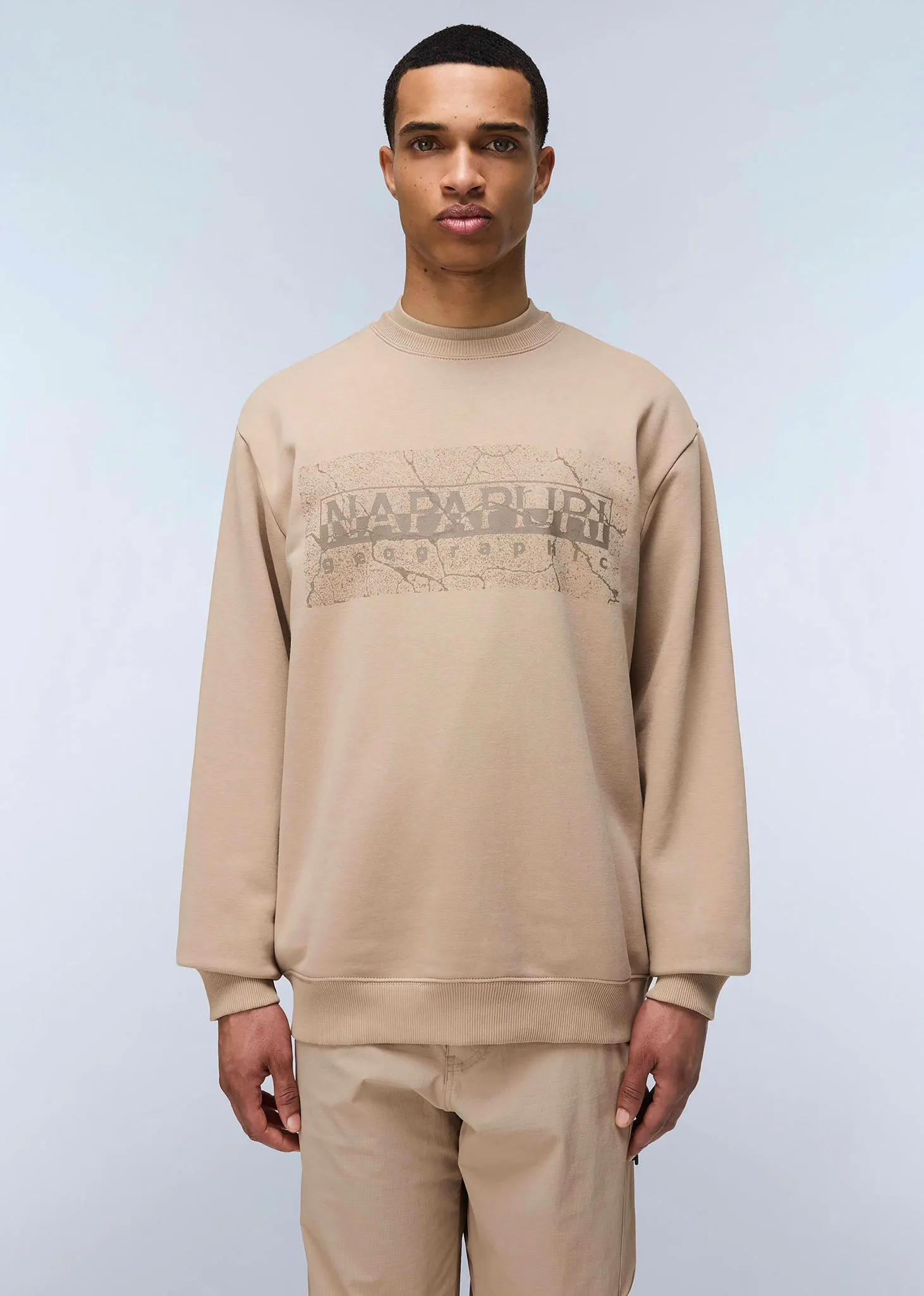 Albula crewneck sweater  - beige rocky