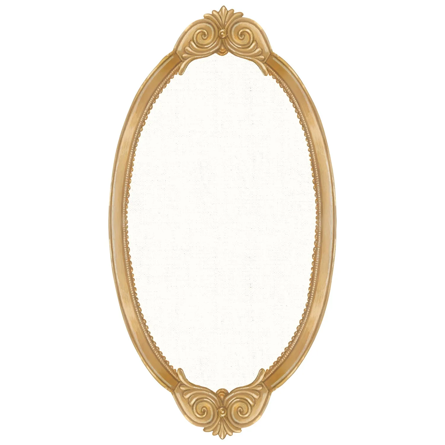 Antique Gold Frame Table Card