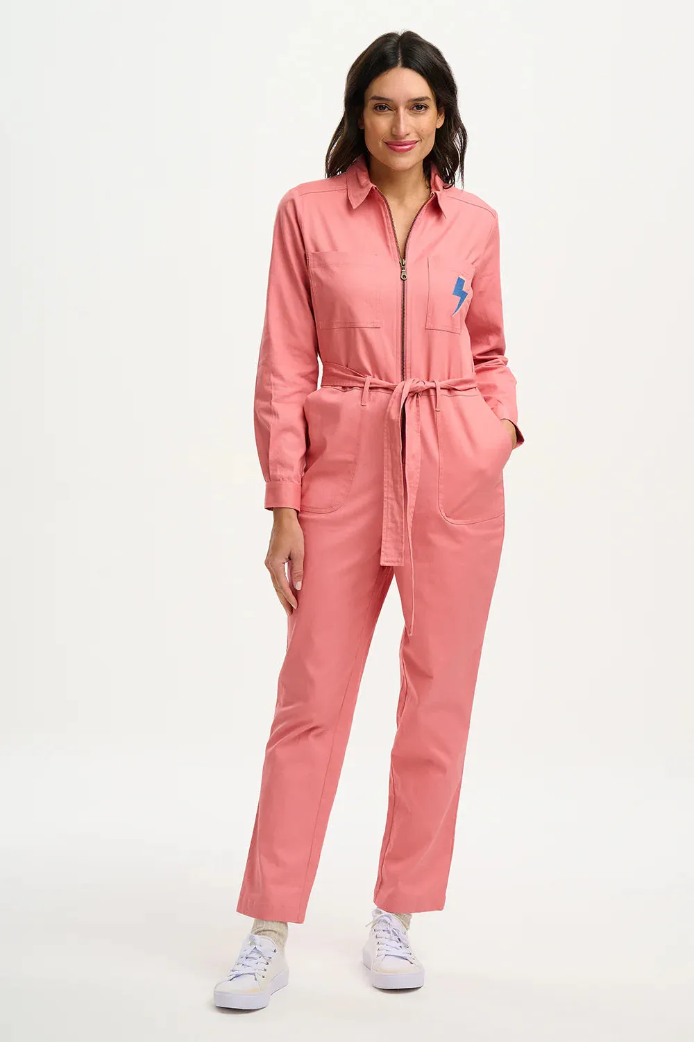 Anwen Jumpsuit Rose Pink Lightning