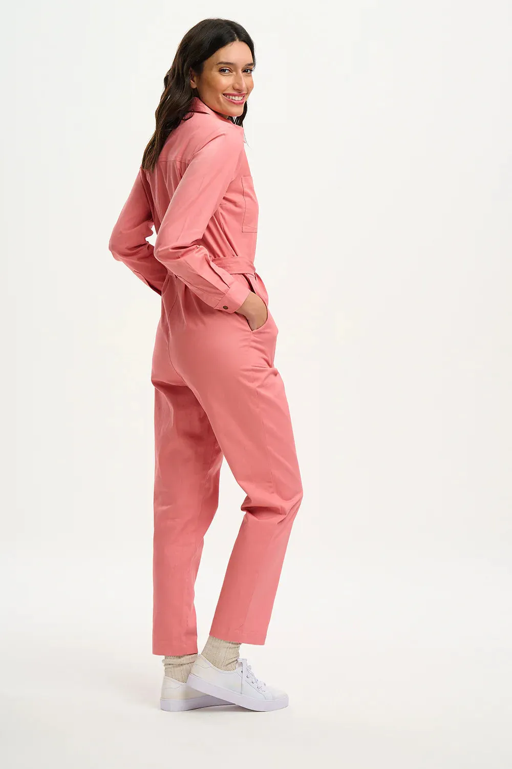 Anwen Jumpsuit Rose Pink Lightning