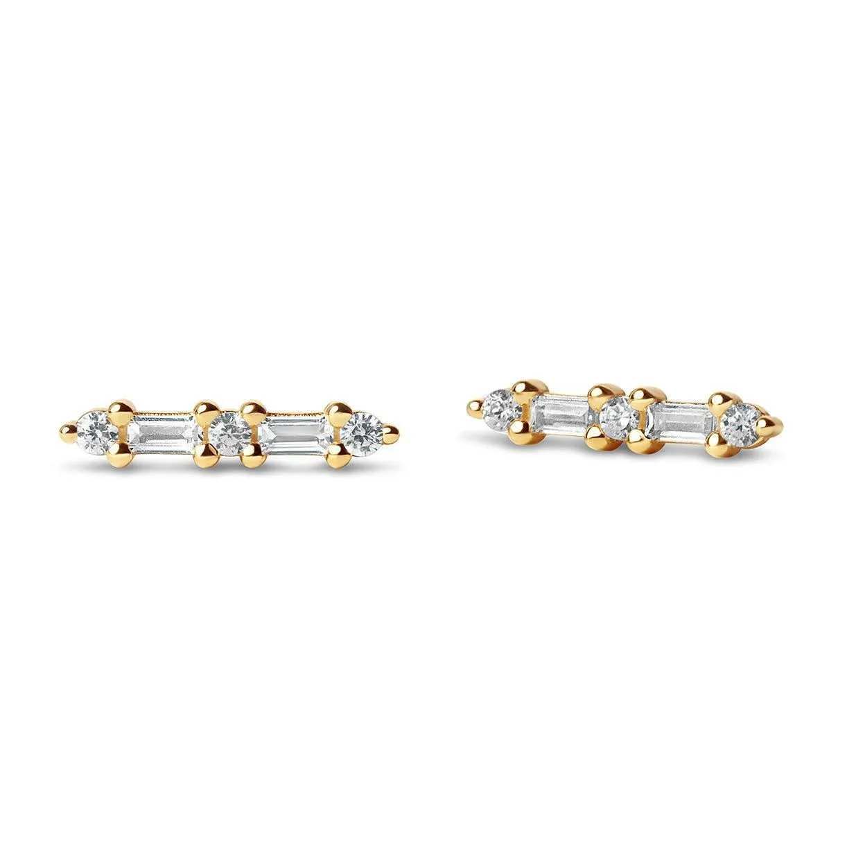 Aofie Bar Stud Earrings