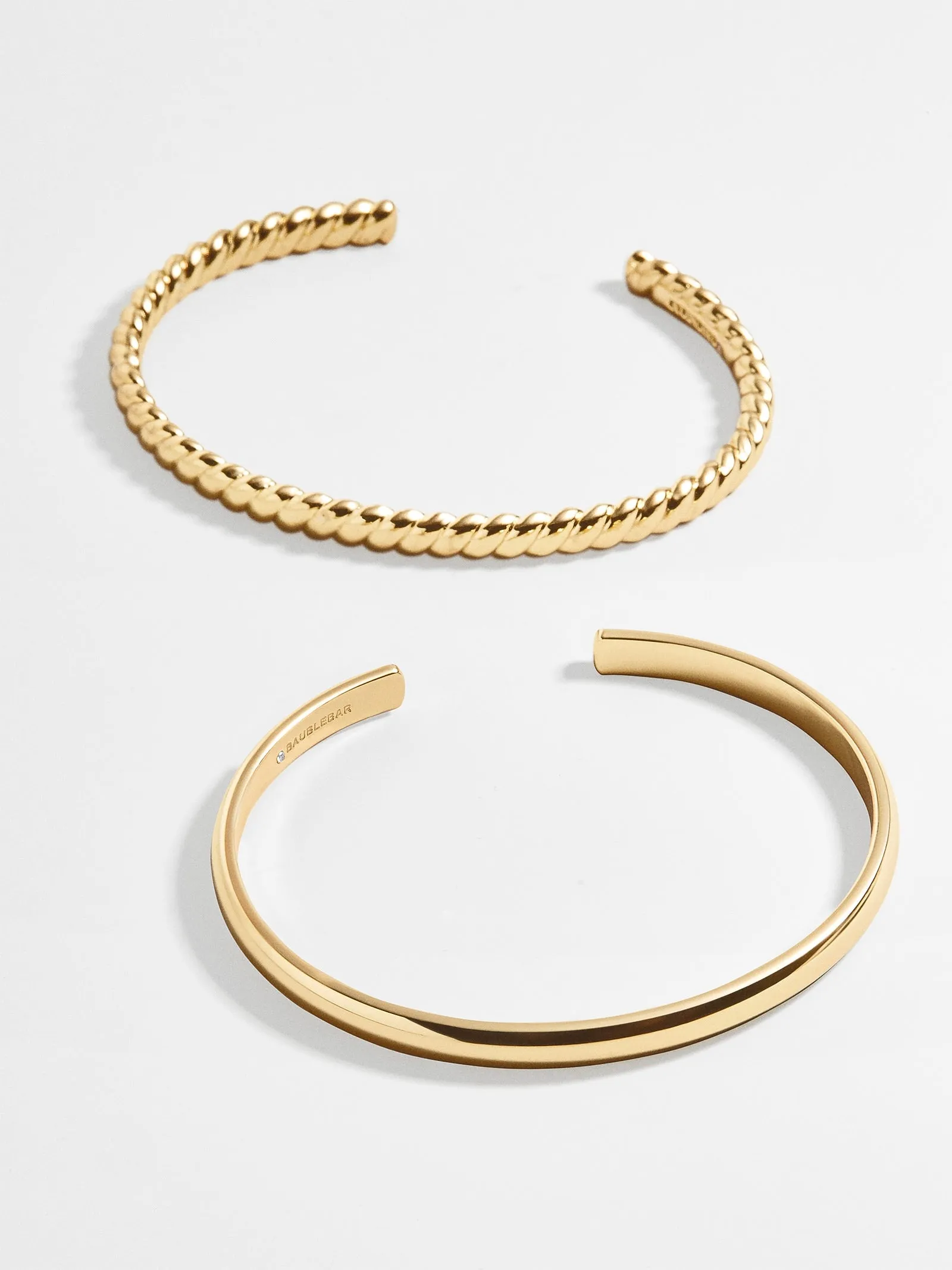 Arlo Cuff Bracelet Set - Gold