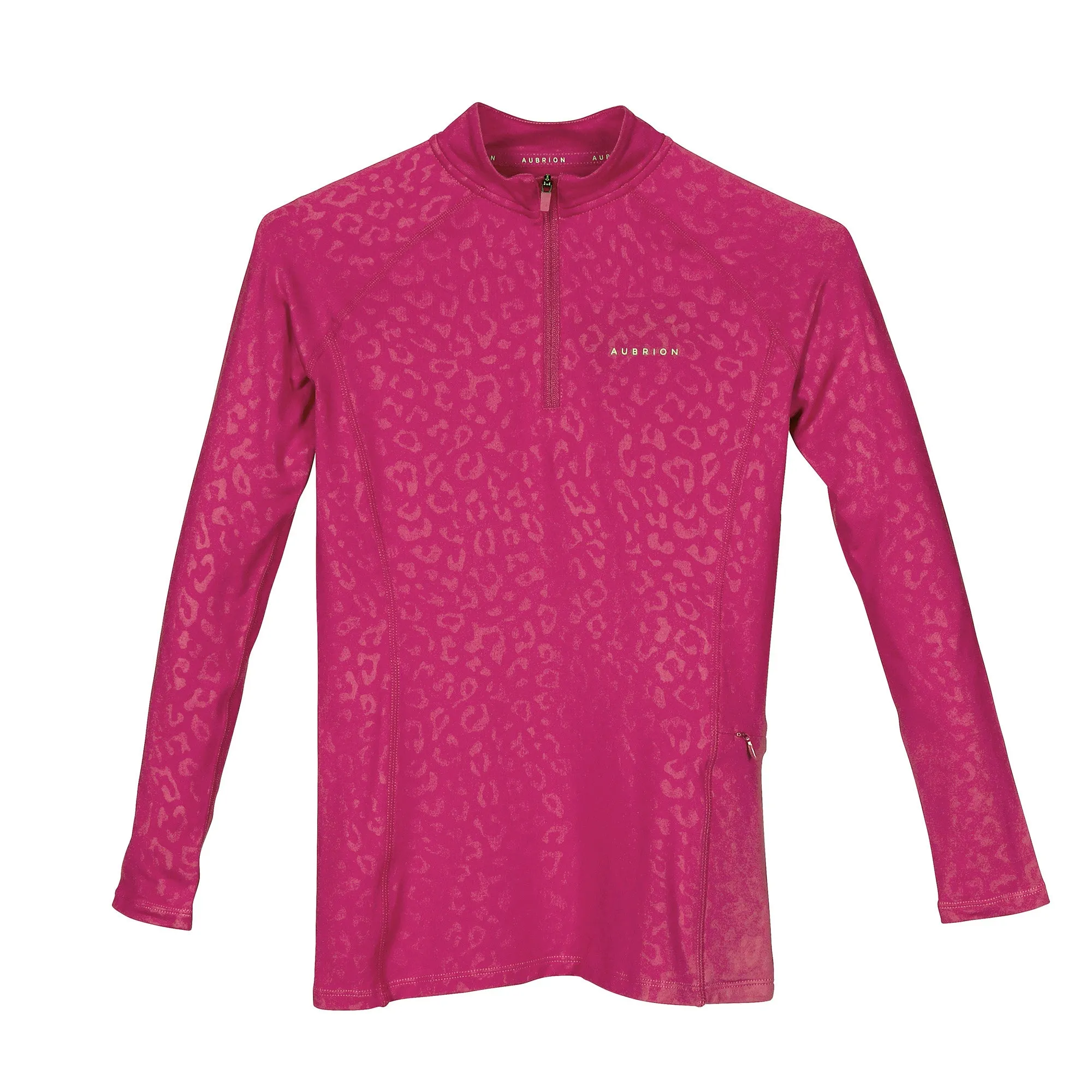 Aubrion Young Rider Revive Winter Base Layer - Cerise