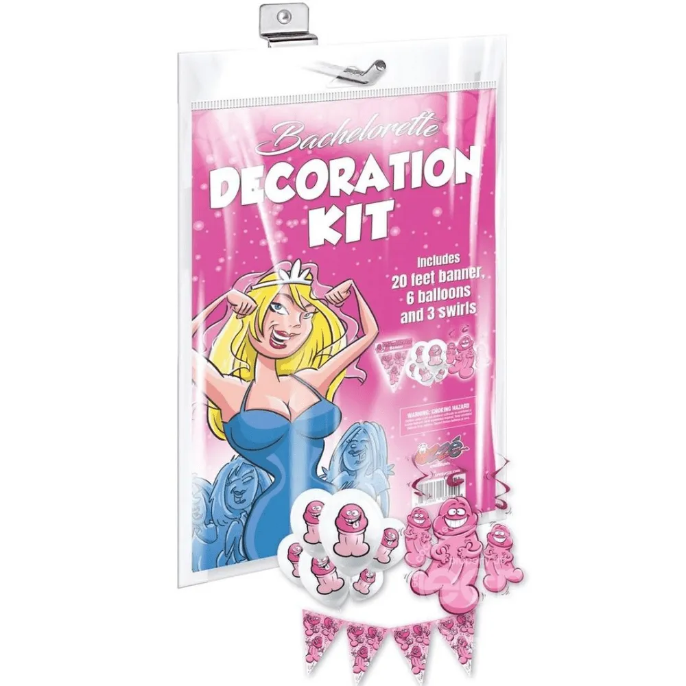 Bachelorette Decoration Kit with Banner