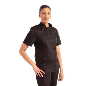 BB051-XXL Chef Works Womens Springfield Zip Chefs Jacket