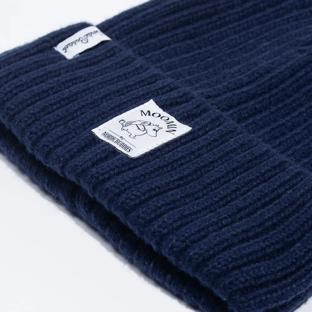 Beanie Adult Moomintroll Dark Blue