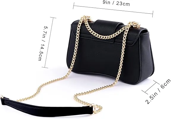 Before And Ever Women's Mini Black Purse - Compact and Stylish Handbag