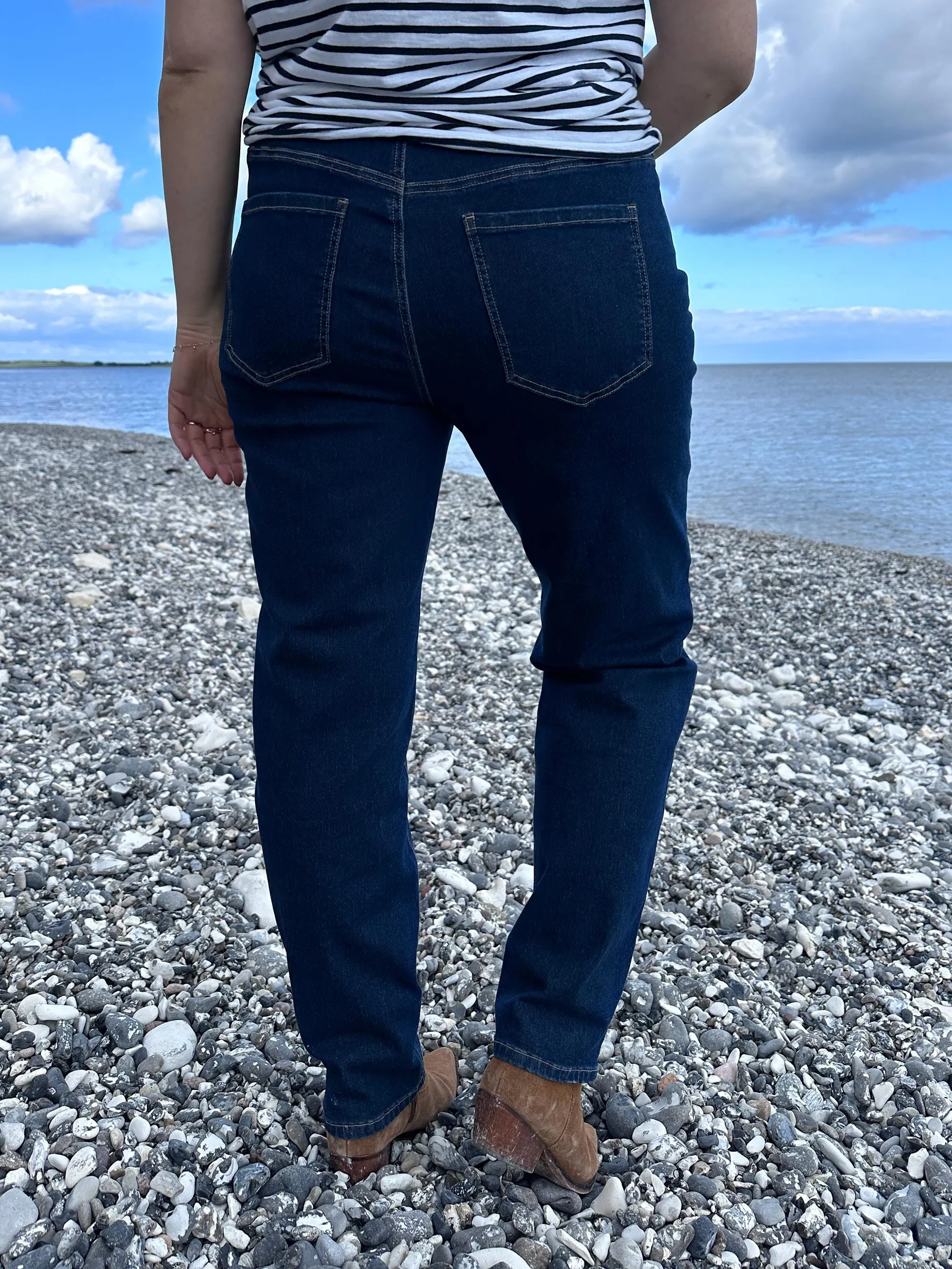 BELLA JEANS - Dark Denim