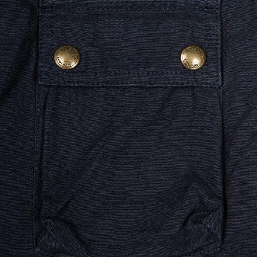 Belstaff Trialmaster Navy Blue Cargo Trousers