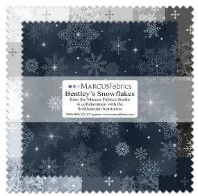 Bentley's Snowflakes ~ Layer Cake ~ SS96-0006