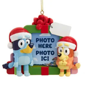 Bluey and Bingo Photo Frame Ornament