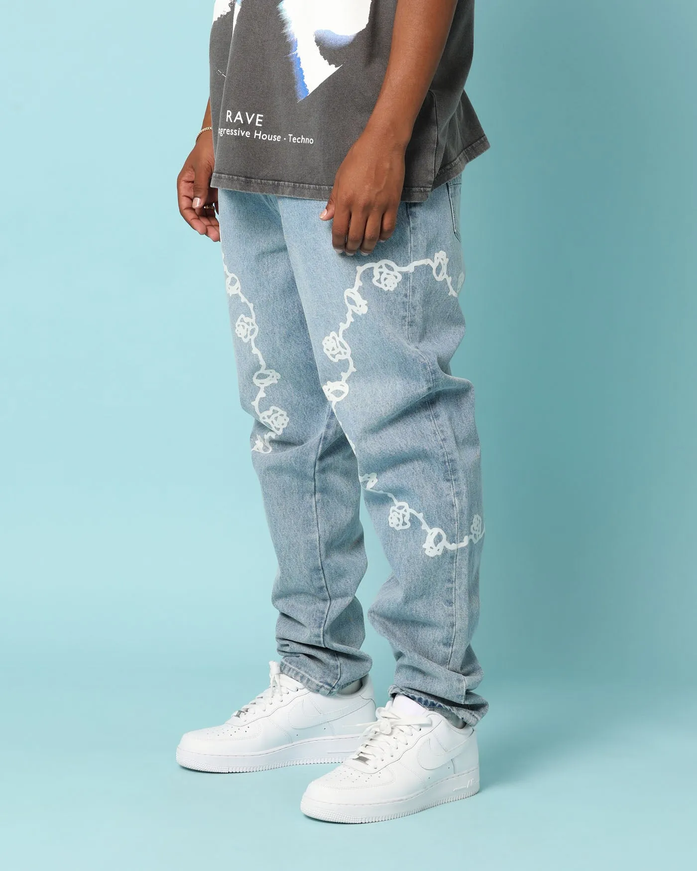 Carré Rosebowl Jeans Light Wash