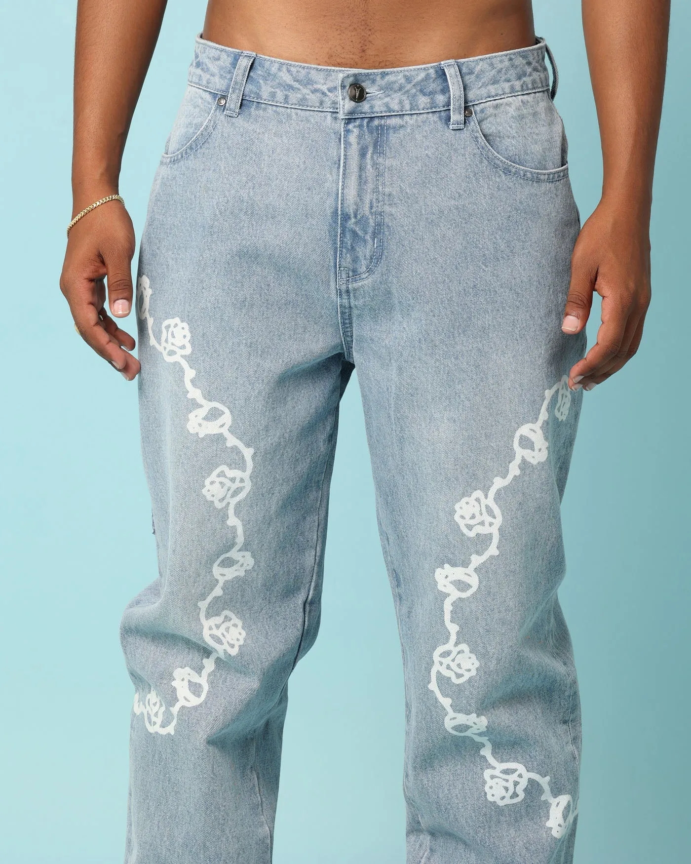 Carré Rosebowl Jeans Light Wash