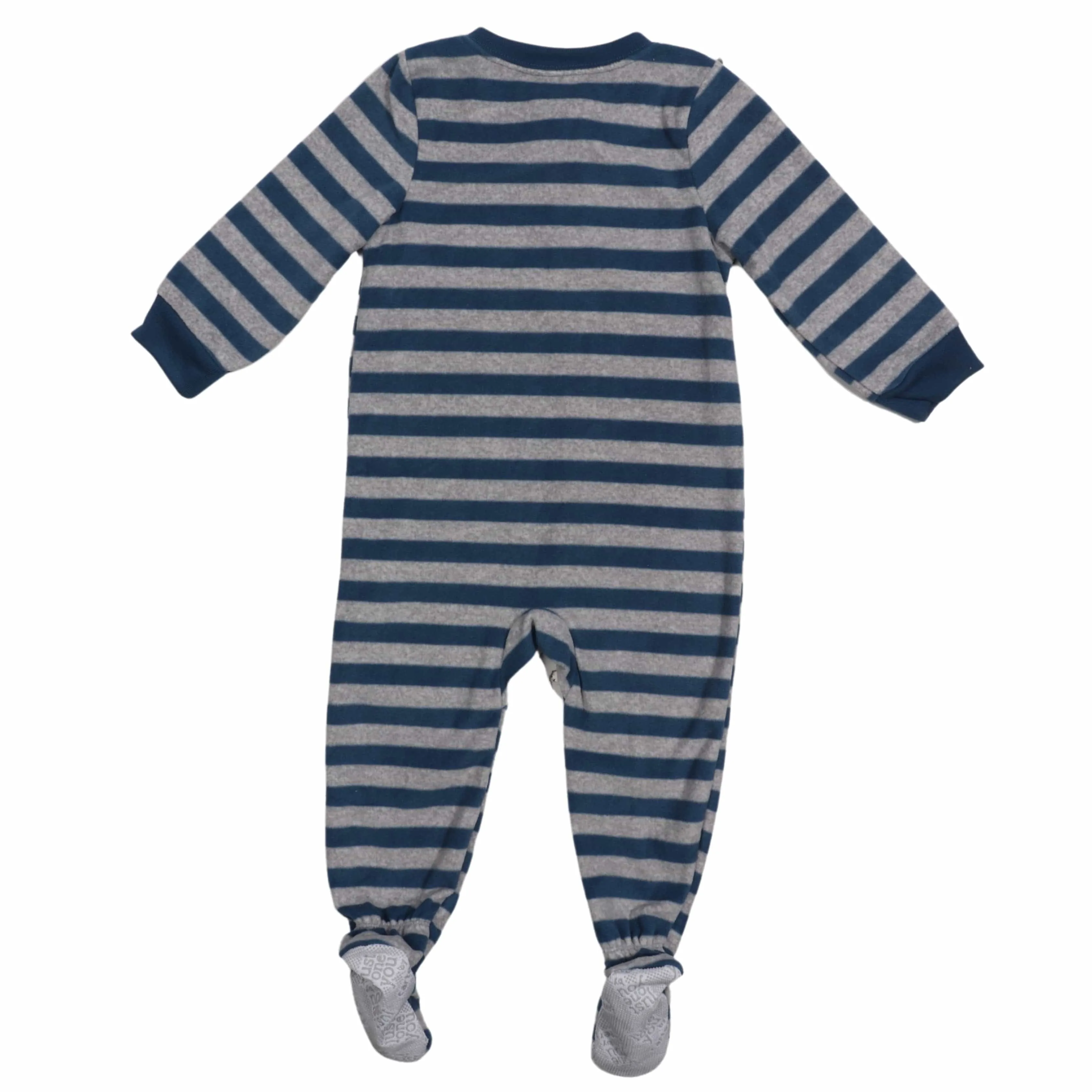 CARTER'S - Baby -  Carter's Striped Fleece Footie Pajamas