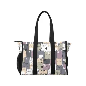 Cat Themed Nurse Tote Bag