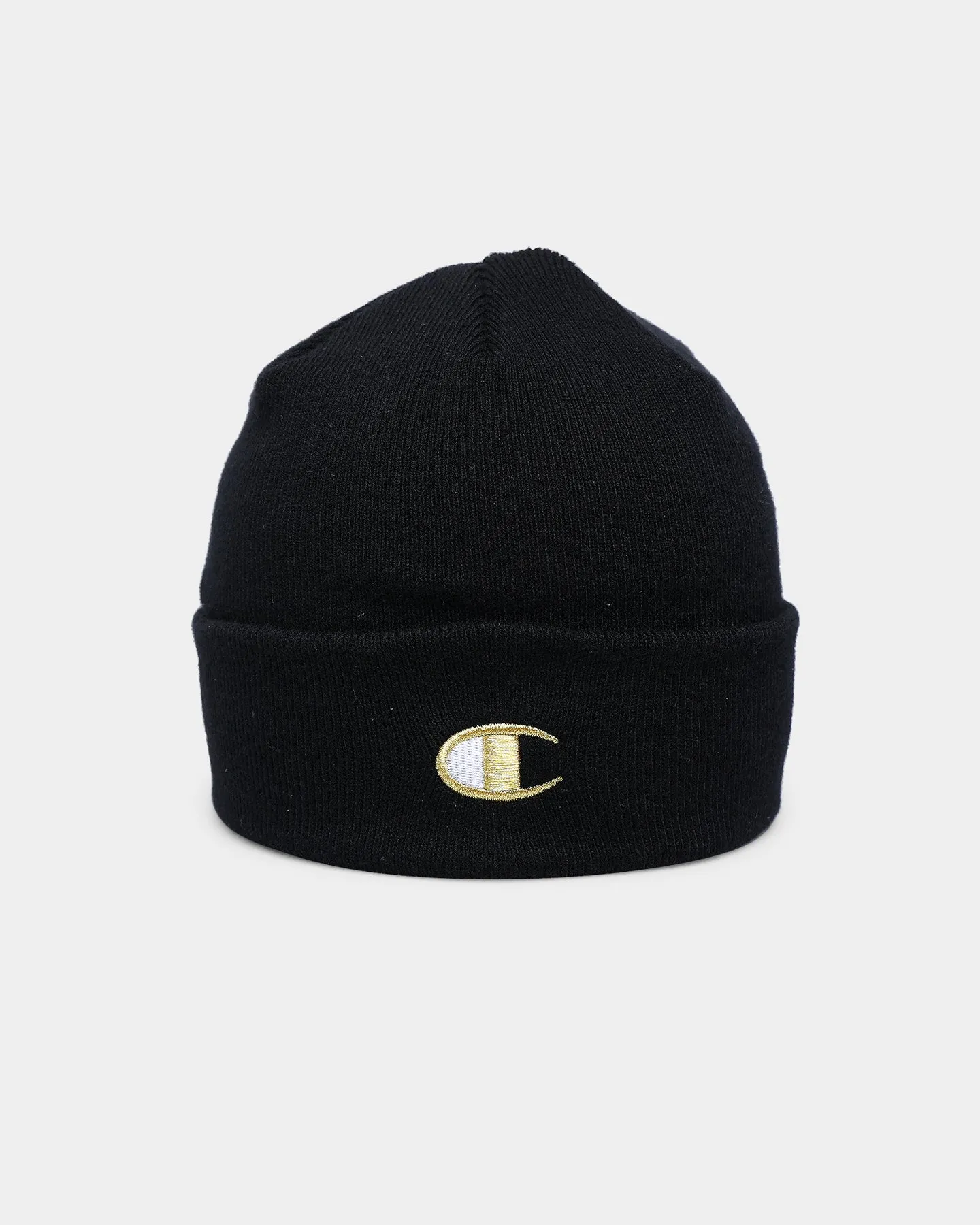 Champion C Life Logo Beanie Black/Gold