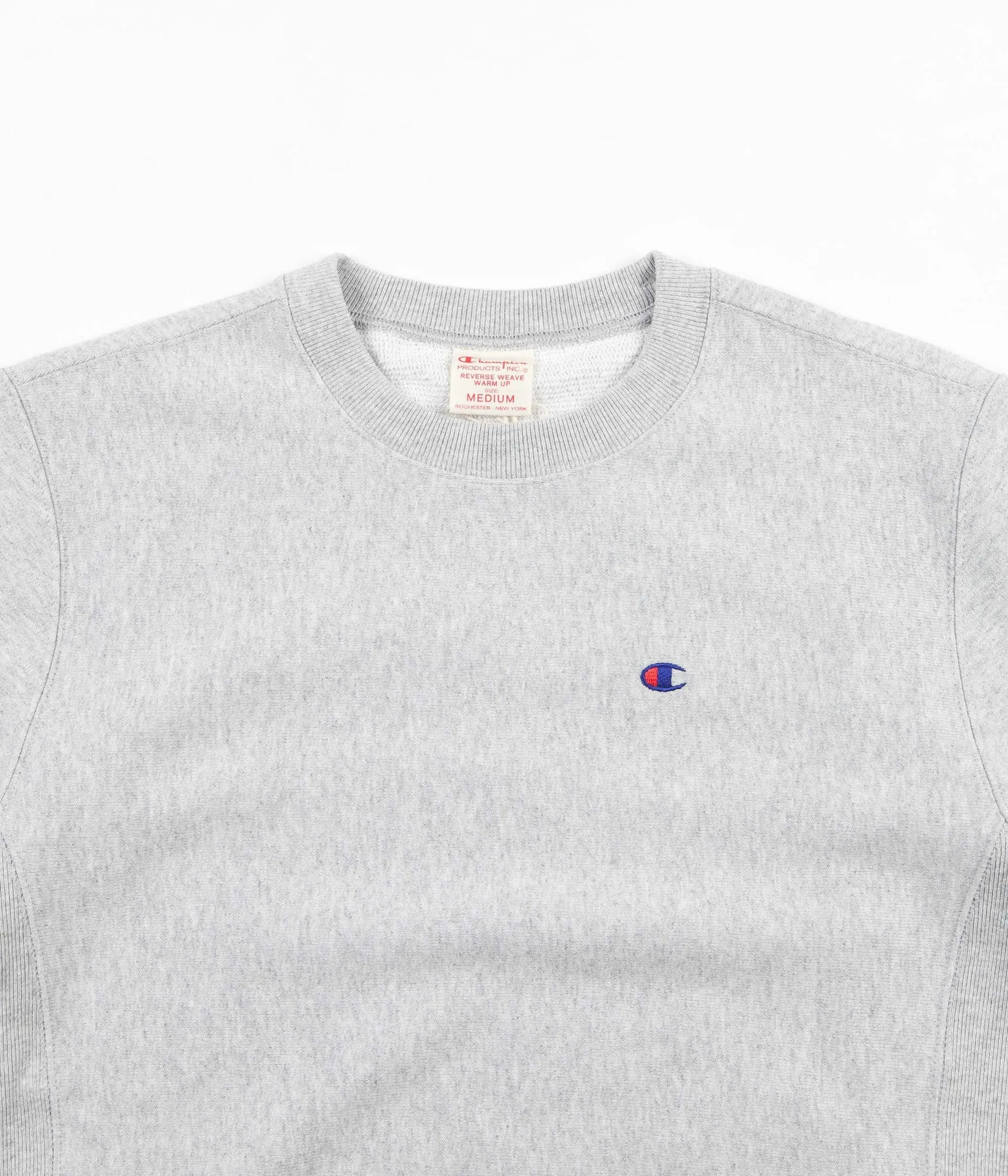 Champion Reverse Weave Classic Crewneck Sweatshirt - Grey