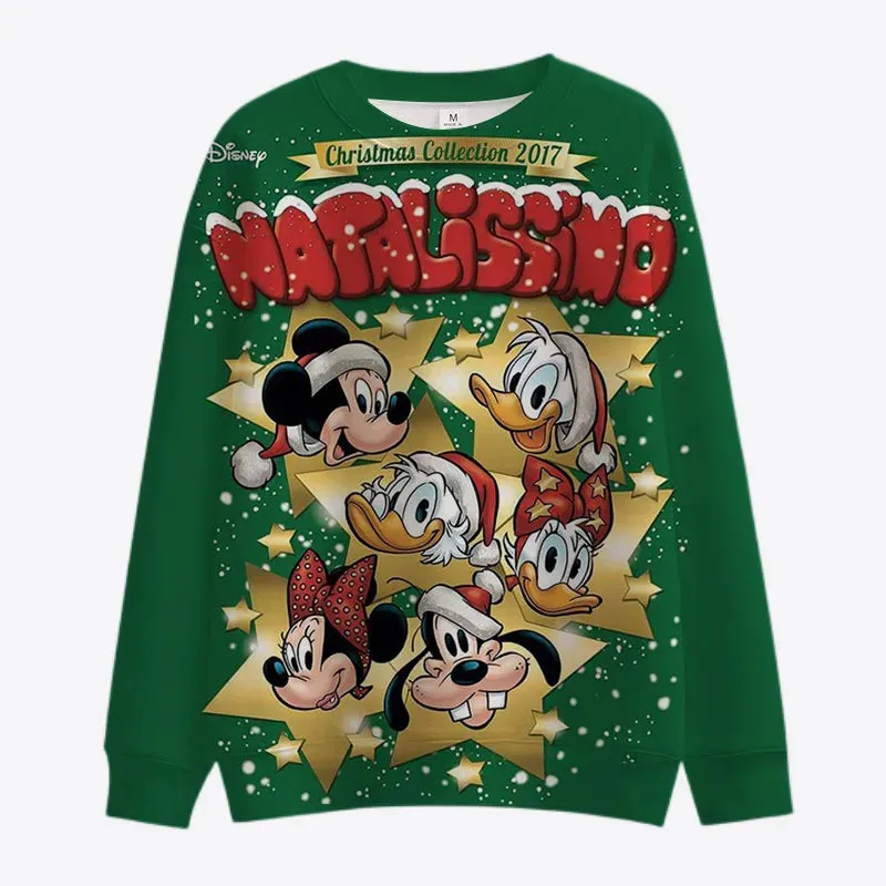 Christmas Themed Crew Collar Sweatshirt