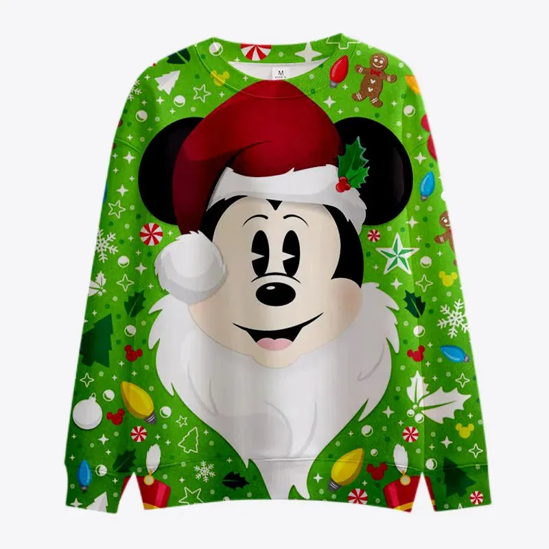 Christmas Themed Crew Collar Sweatshirt