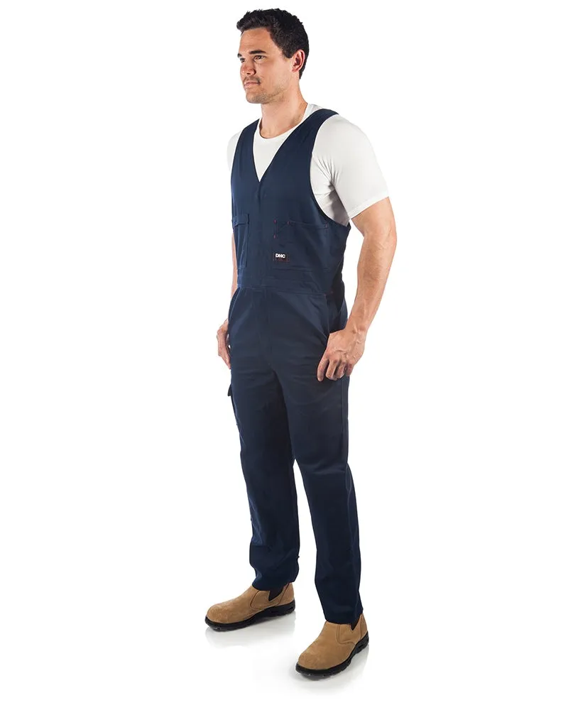 Cotton Drill Action Back Overall - Navy