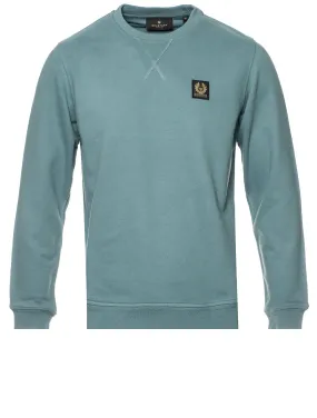 Cotton Sweatshirt Arctic Blue