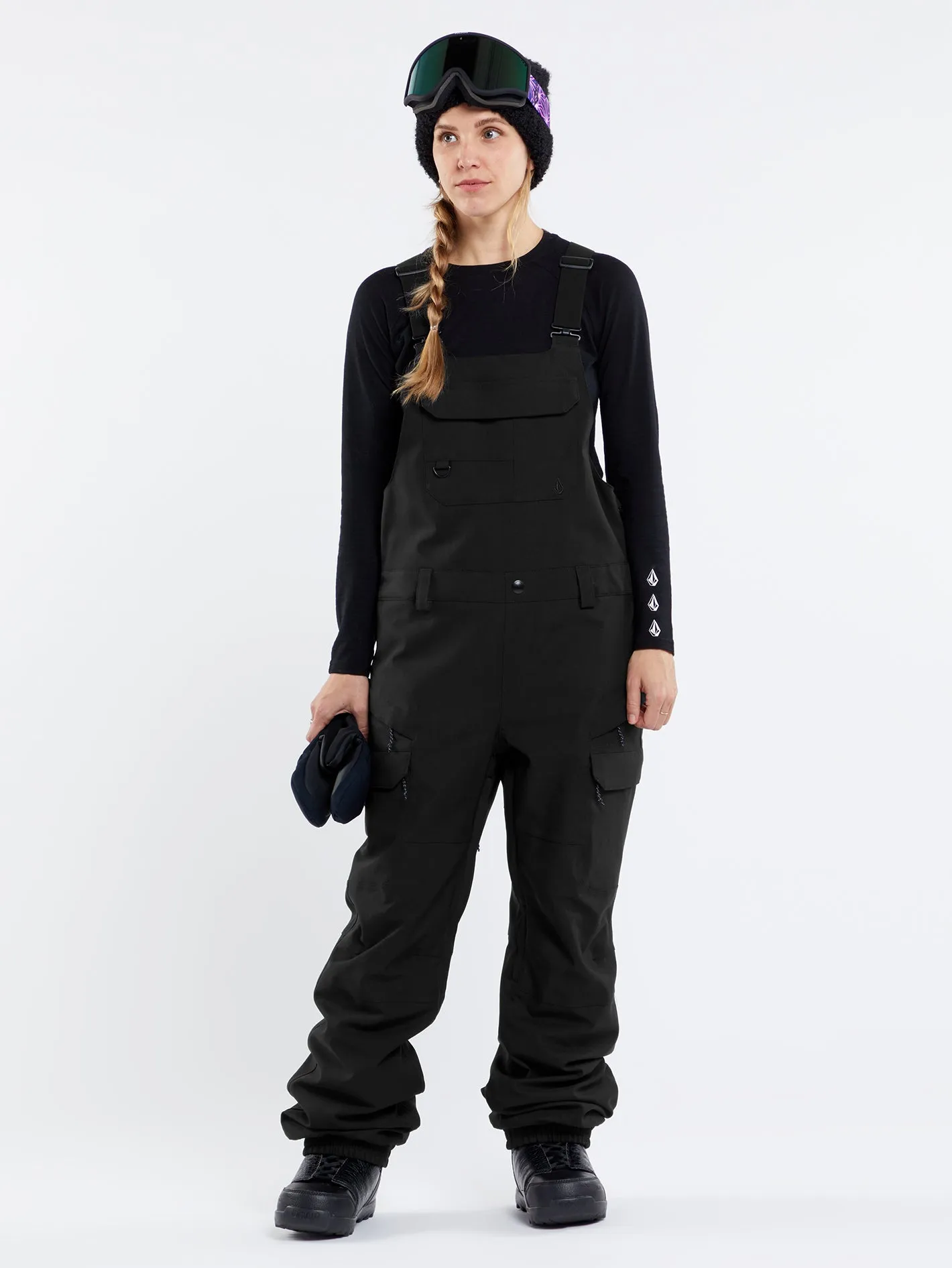 Creston 3Dstretch Bib Overall - BLACK