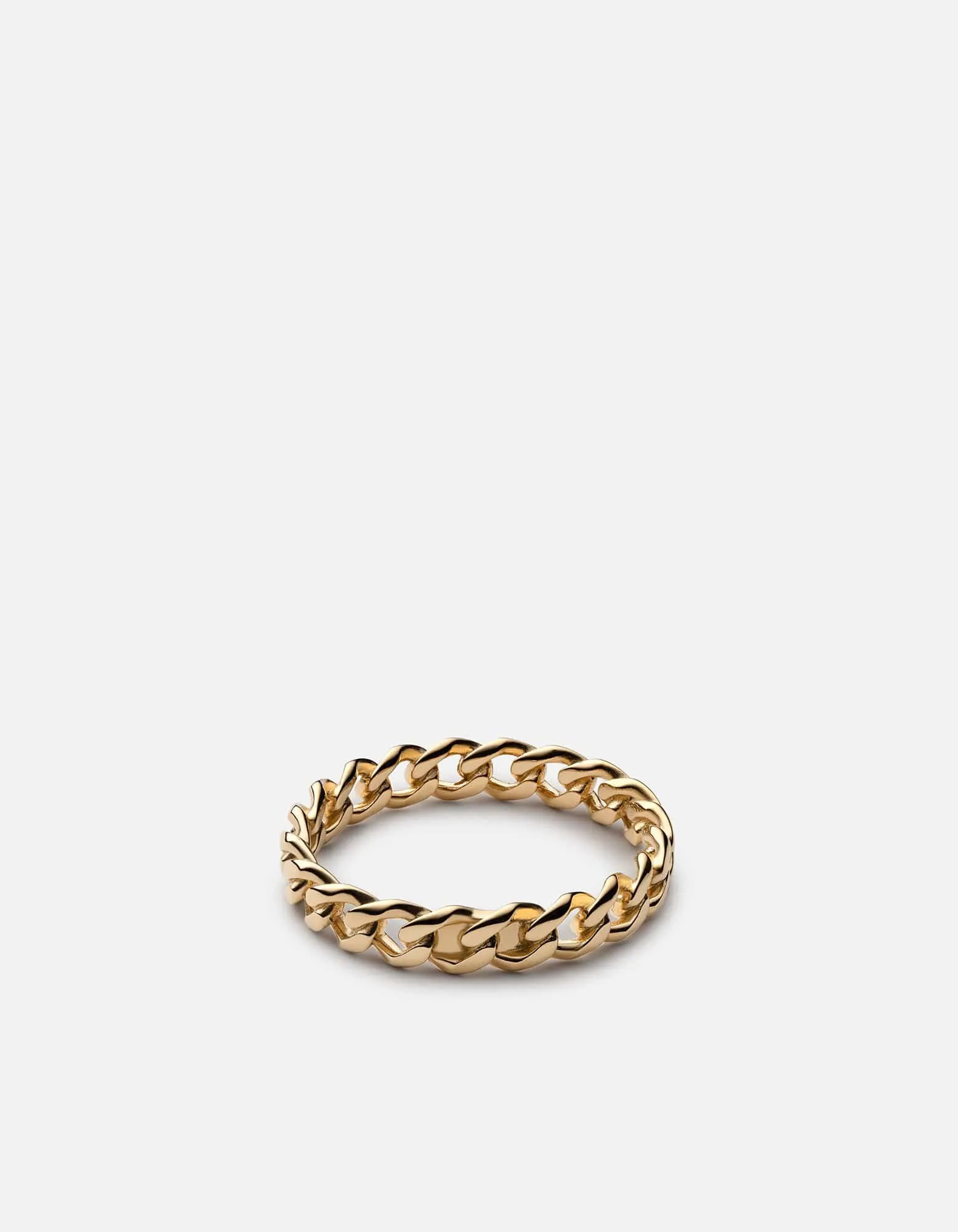 Cuban Link Ring, Gold