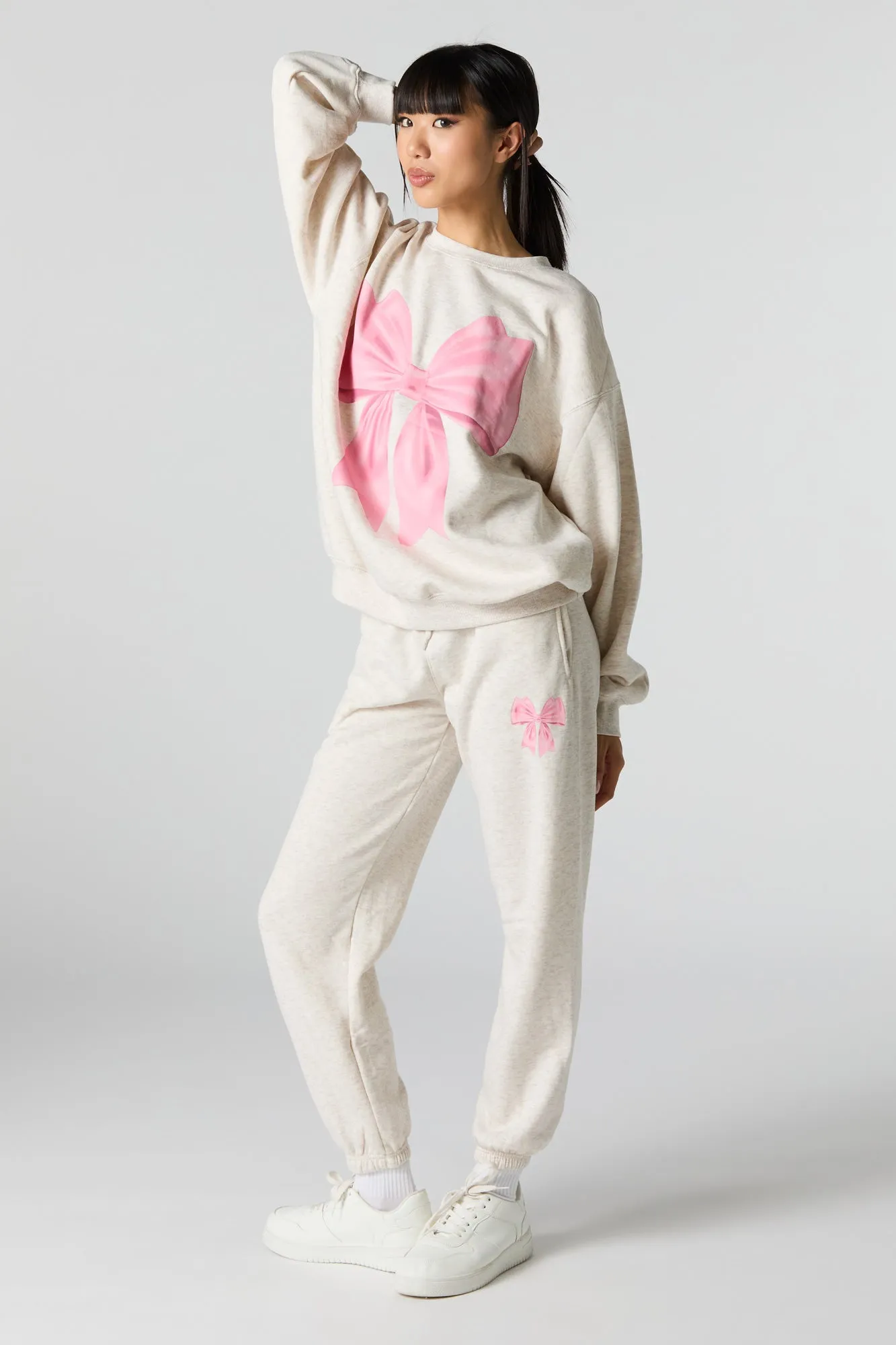 Cutesy Graphic Fleece Jogger