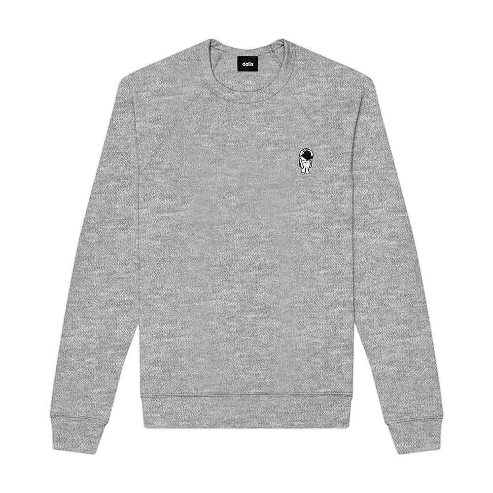 Dalix Astronaut Crewneck Sweatshirt