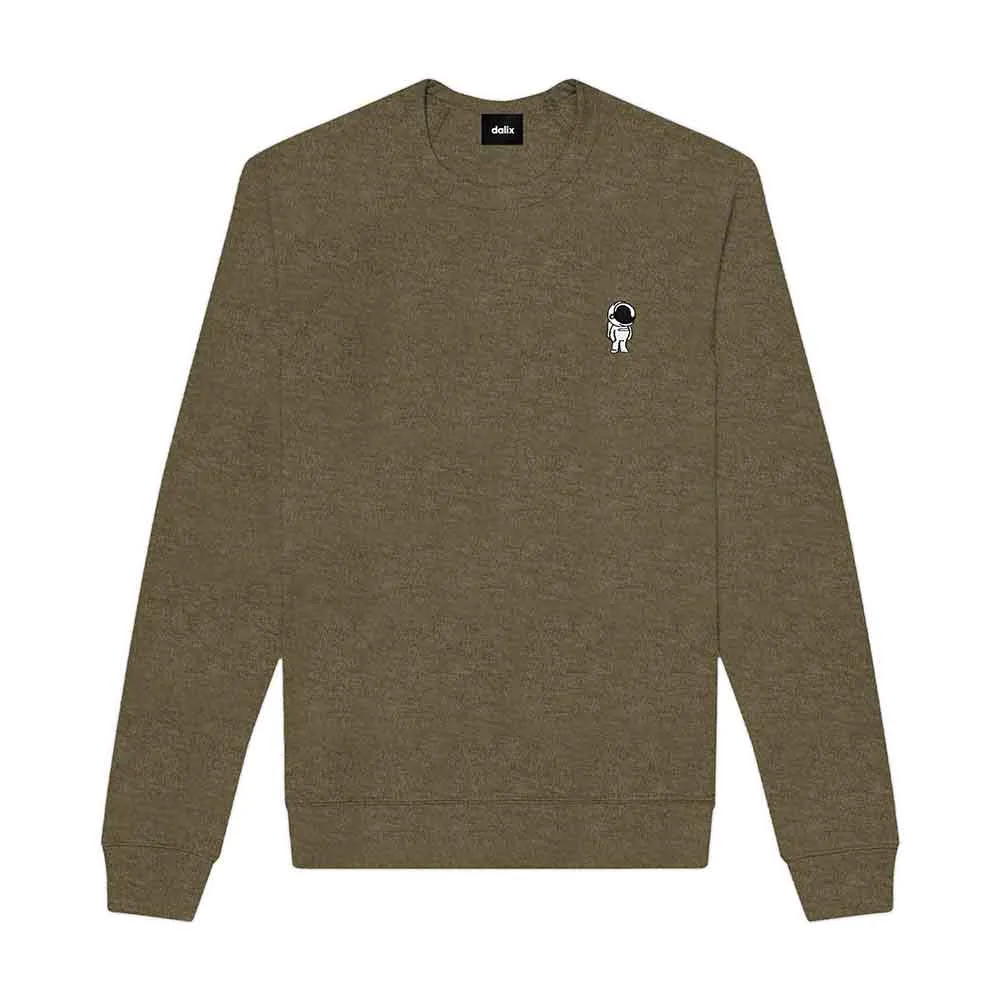 Dalix Astronaut Crewneck Sweatshirt