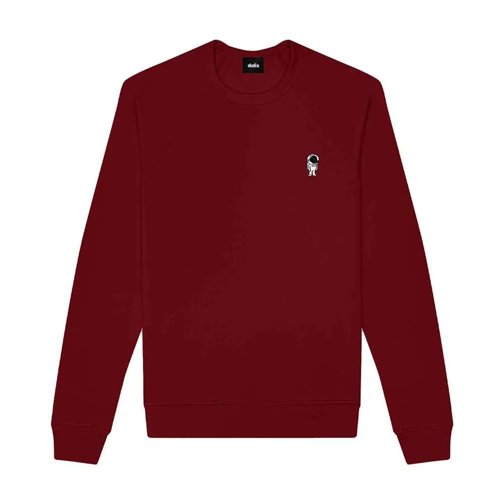 Dalix Astronaut Crewneck Sweatshirt