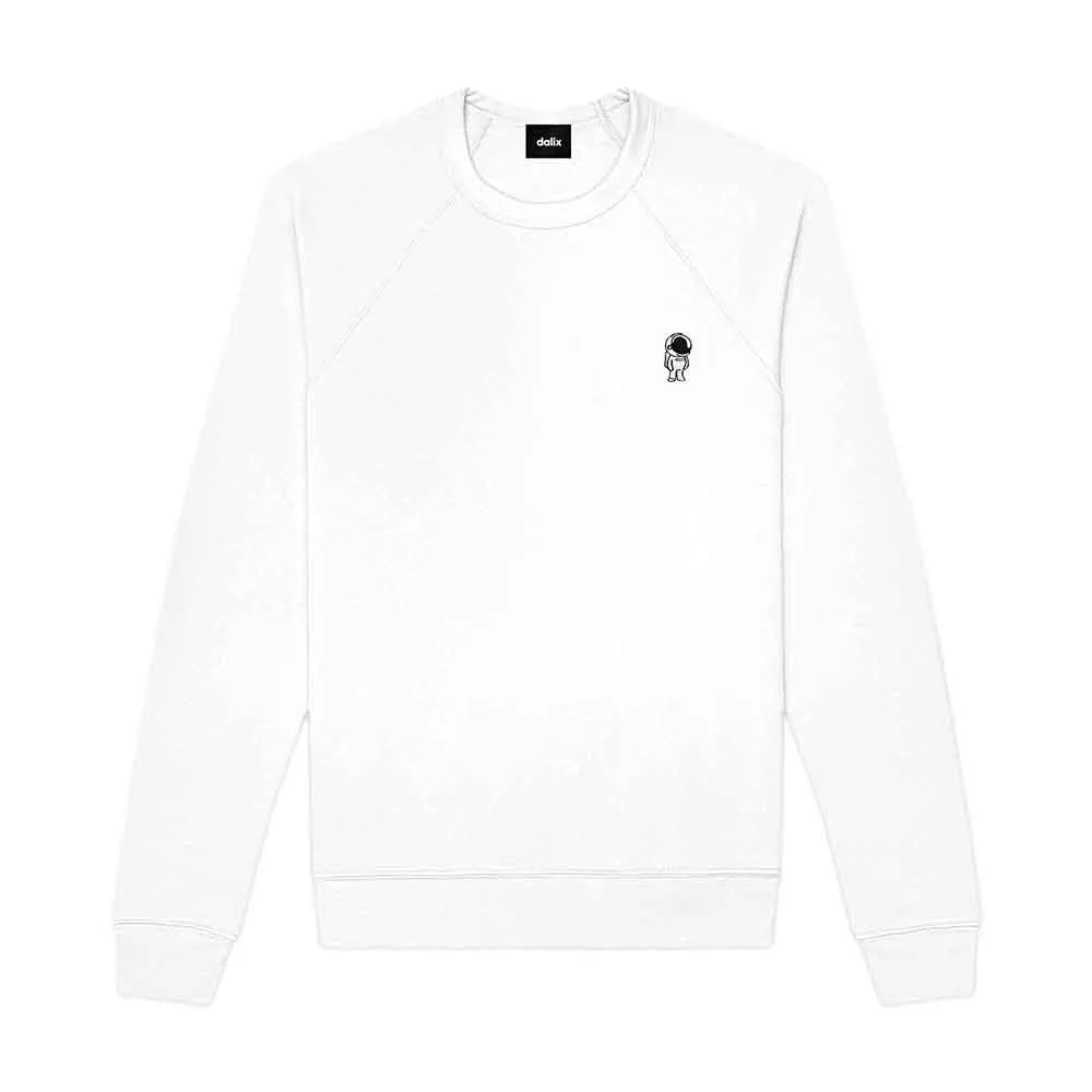 Dalix Astronaut Crewneck Sweatshirt