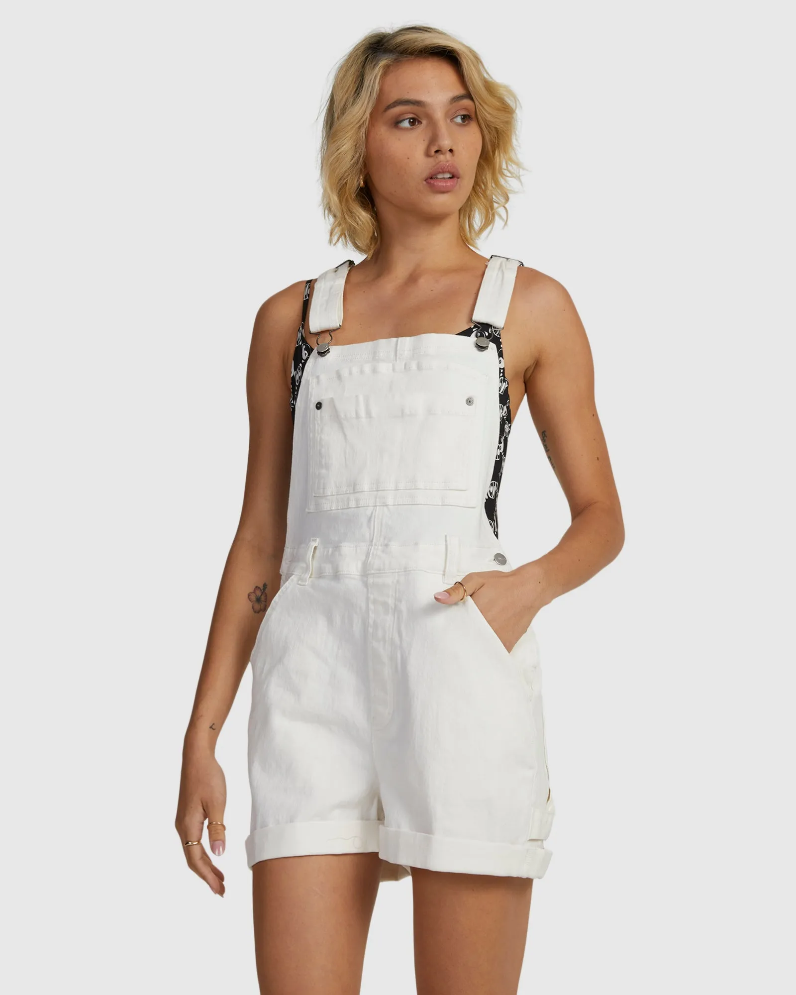 DENIM SLOUCHER OVERALL