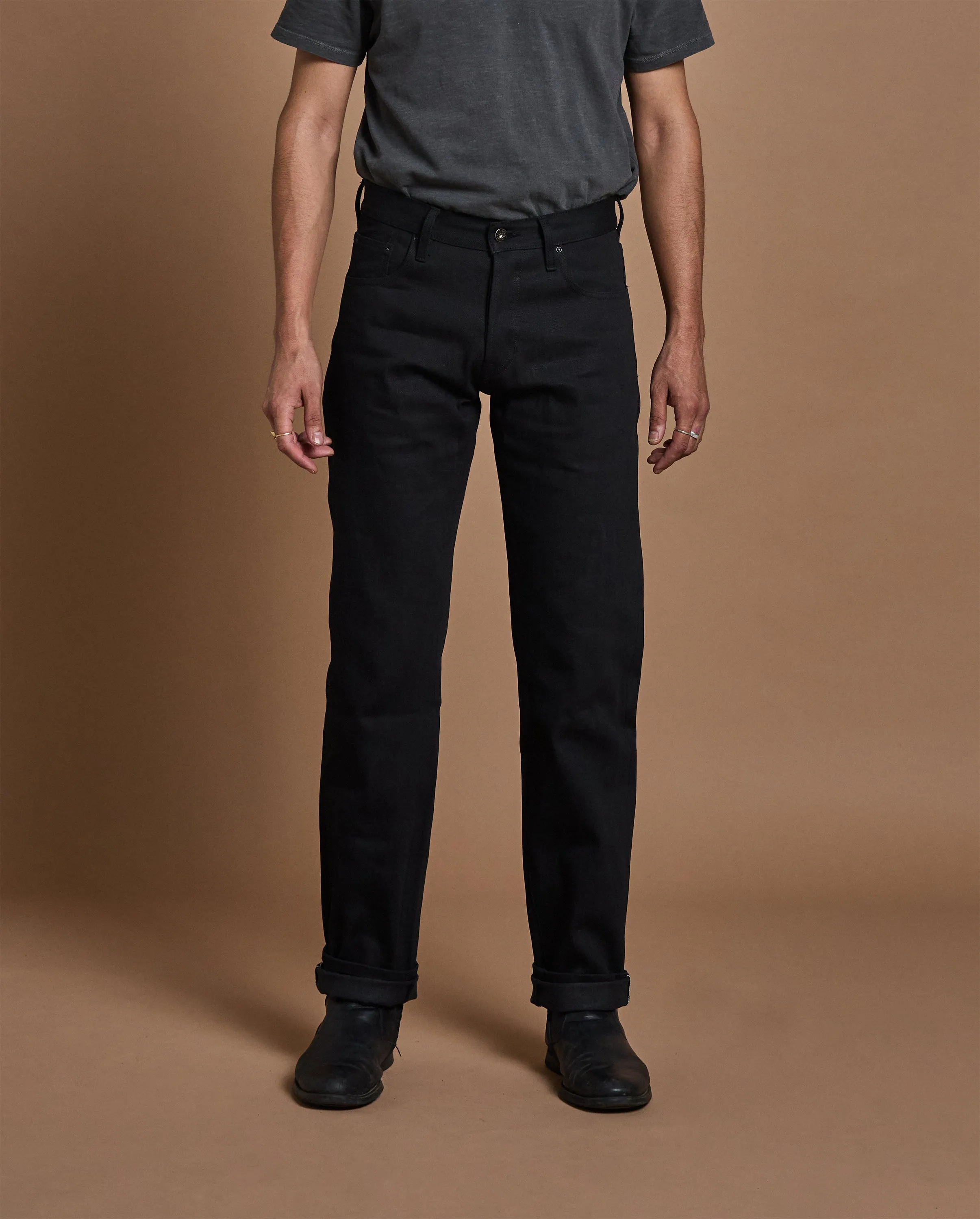 Denim - TPR fit - Black Nihon Menpu Selvedge - FINAL SALE