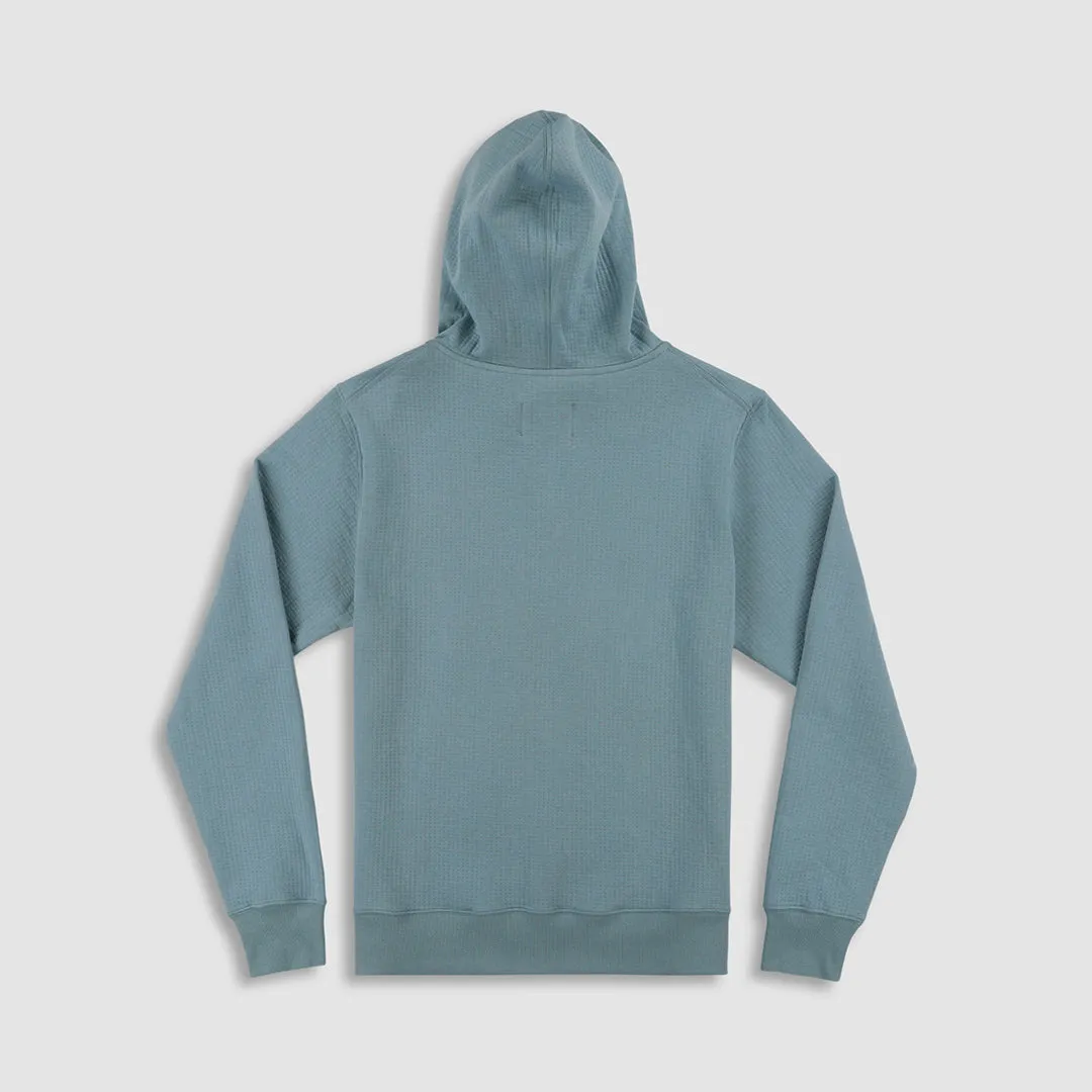 Dual Layer Hoodie Dusty Blue