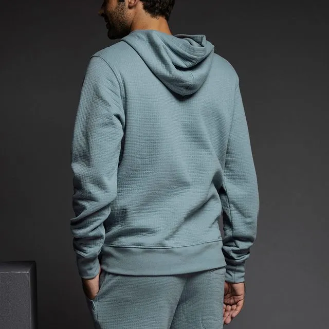 Dual Layer Hoodie Dusty Blue