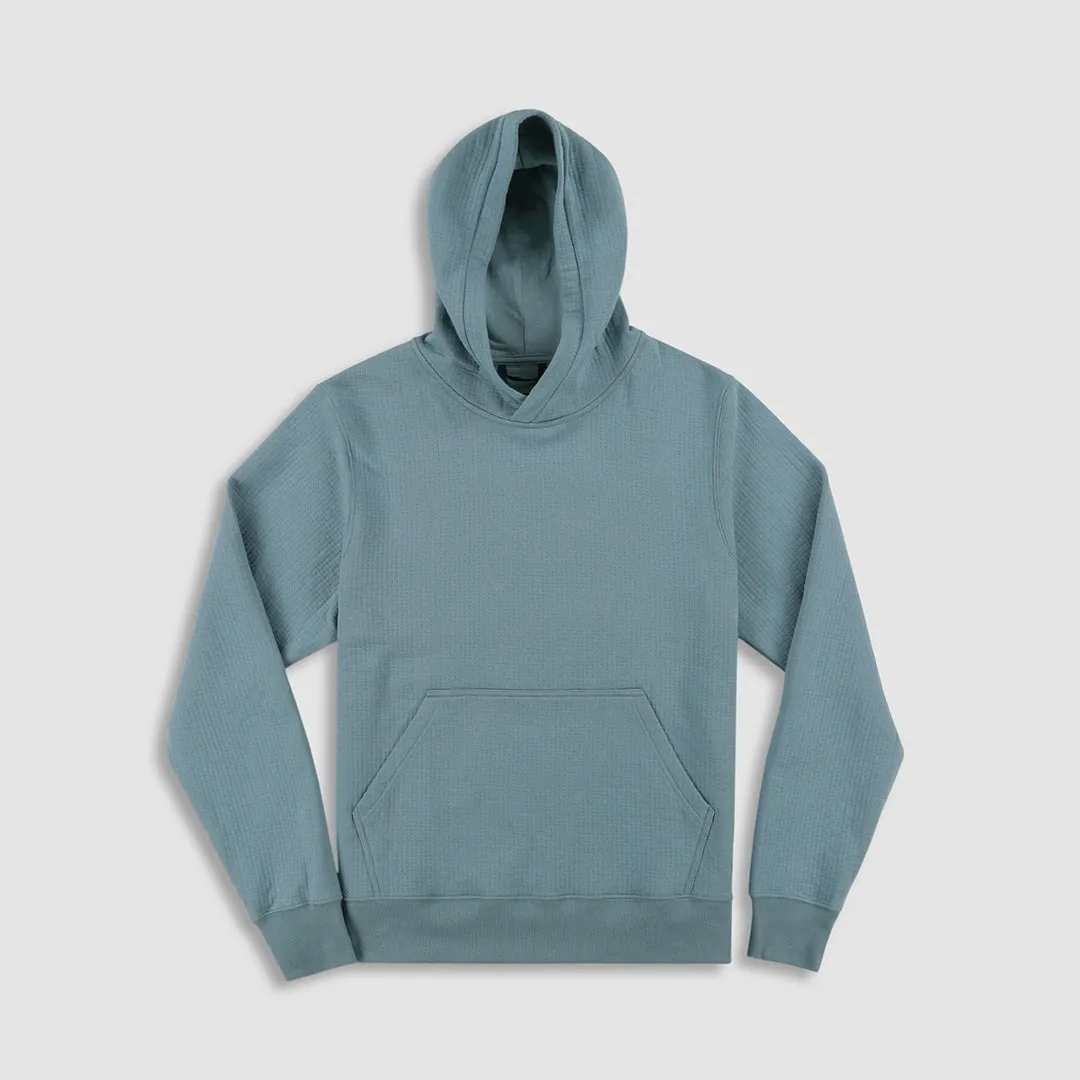 Dual Layer Hoodie Dusty Blue