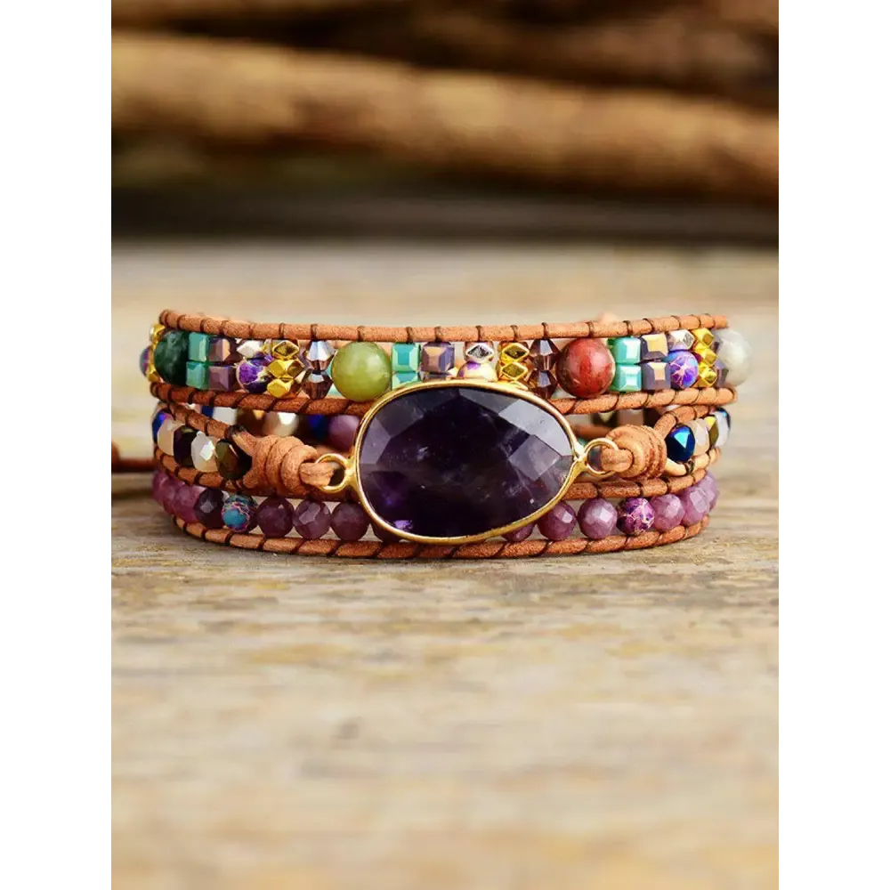 Elegant Amethyst Bracelet for Luxury Fashion and Exclusive Jewelry